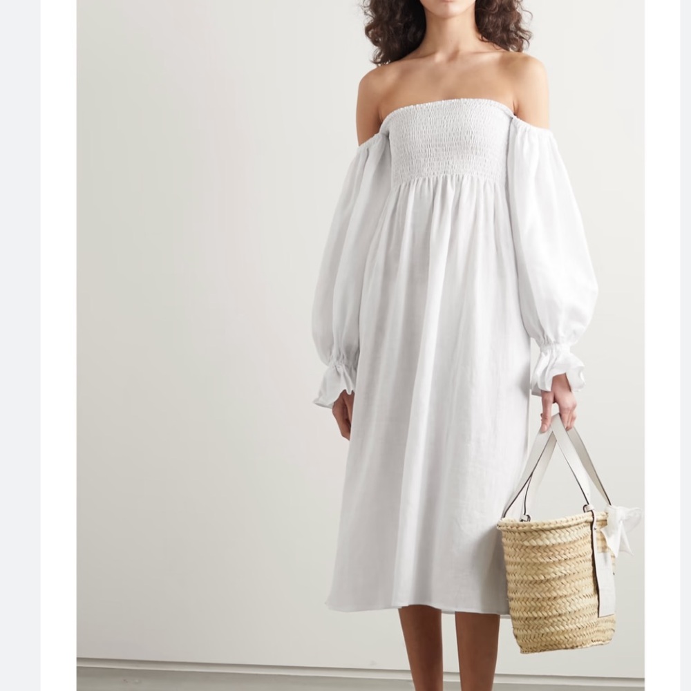 Sleeper Atlanta Linen Dress